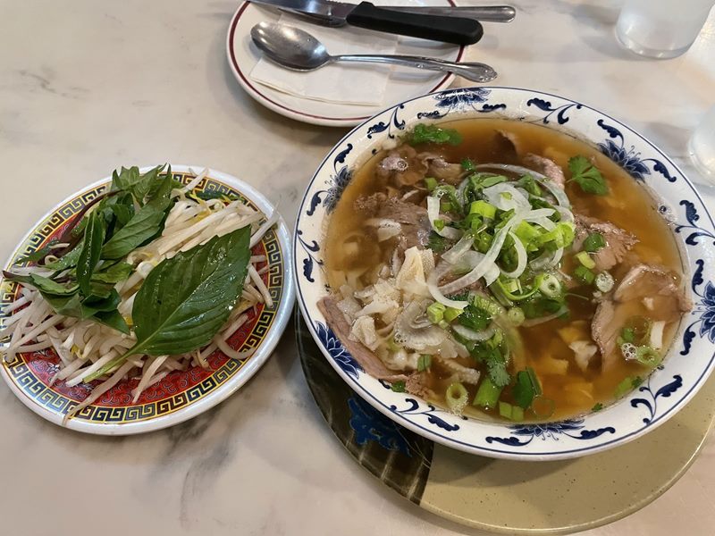 Mott Street Phở Bằng food