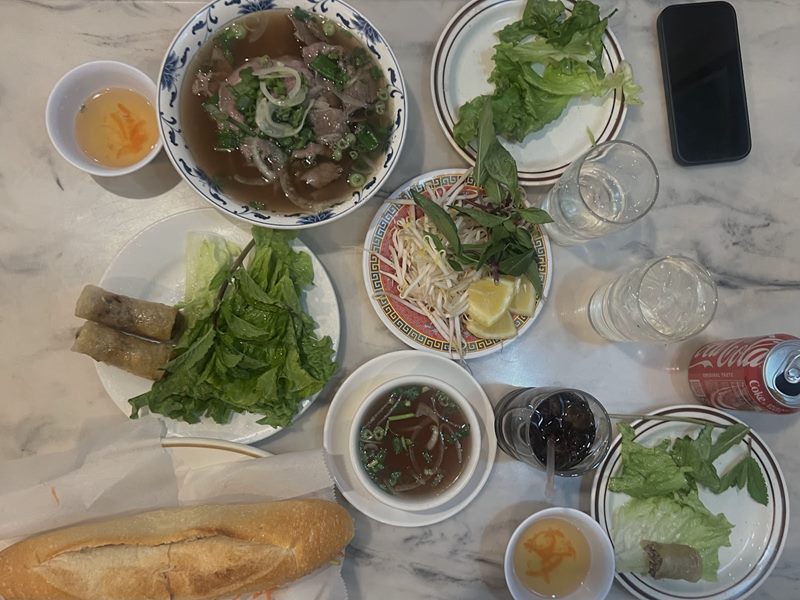 Mott Street Phở Bằng food